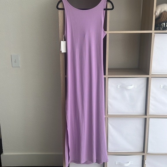 NWT L*Space Nico Midi Cutout Dress in Purple/Lavender Size XL - Picture 5 of 7
